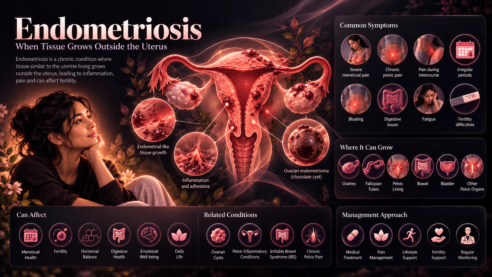 Endometriosis: Pathophysiology and Treatment